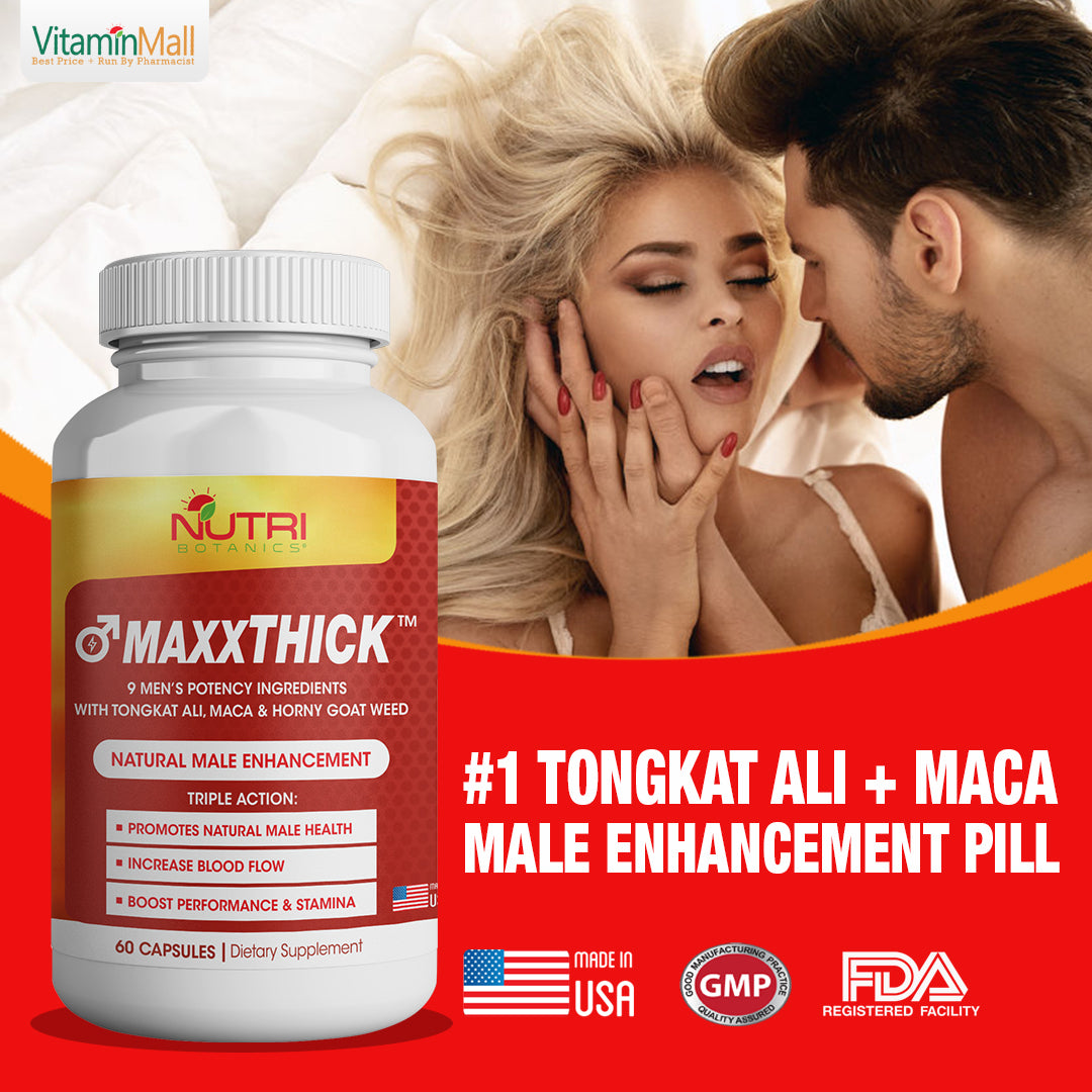 MAXXTHICK Male Enhancement Pill for Men - 60 Capsules