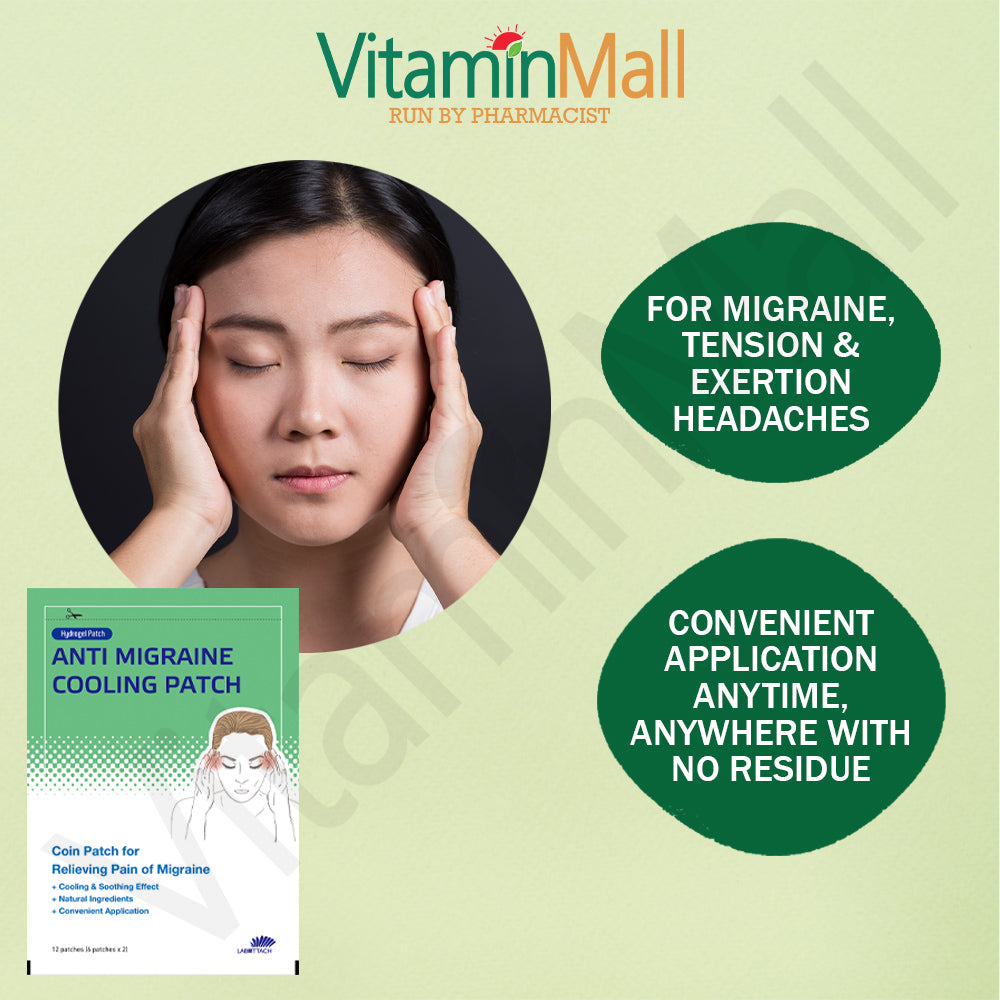 Labottach Anti Migraine Hydrogel Cooling Patch