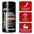 EC Sports Testosterone Booster Supplement for Men - 60's