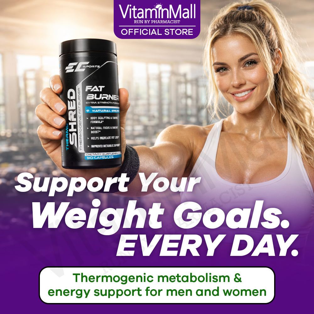 EC Sports ThermoShred Thermogenic Fat Burner - 90 Capsules