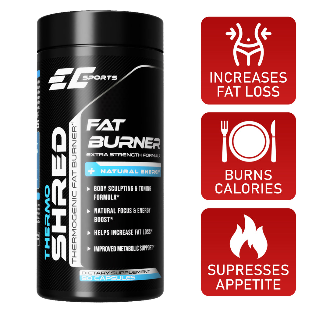 EC Sports ThermoShred Thermogenic Fat Burner - 90 Capsules