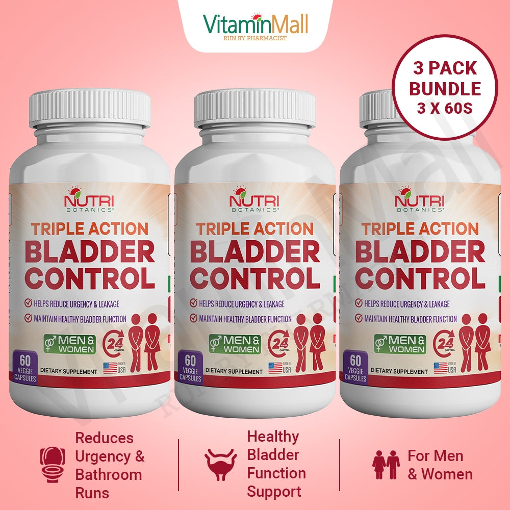 Nutri Botanics Bladder Control – 60 Capsules