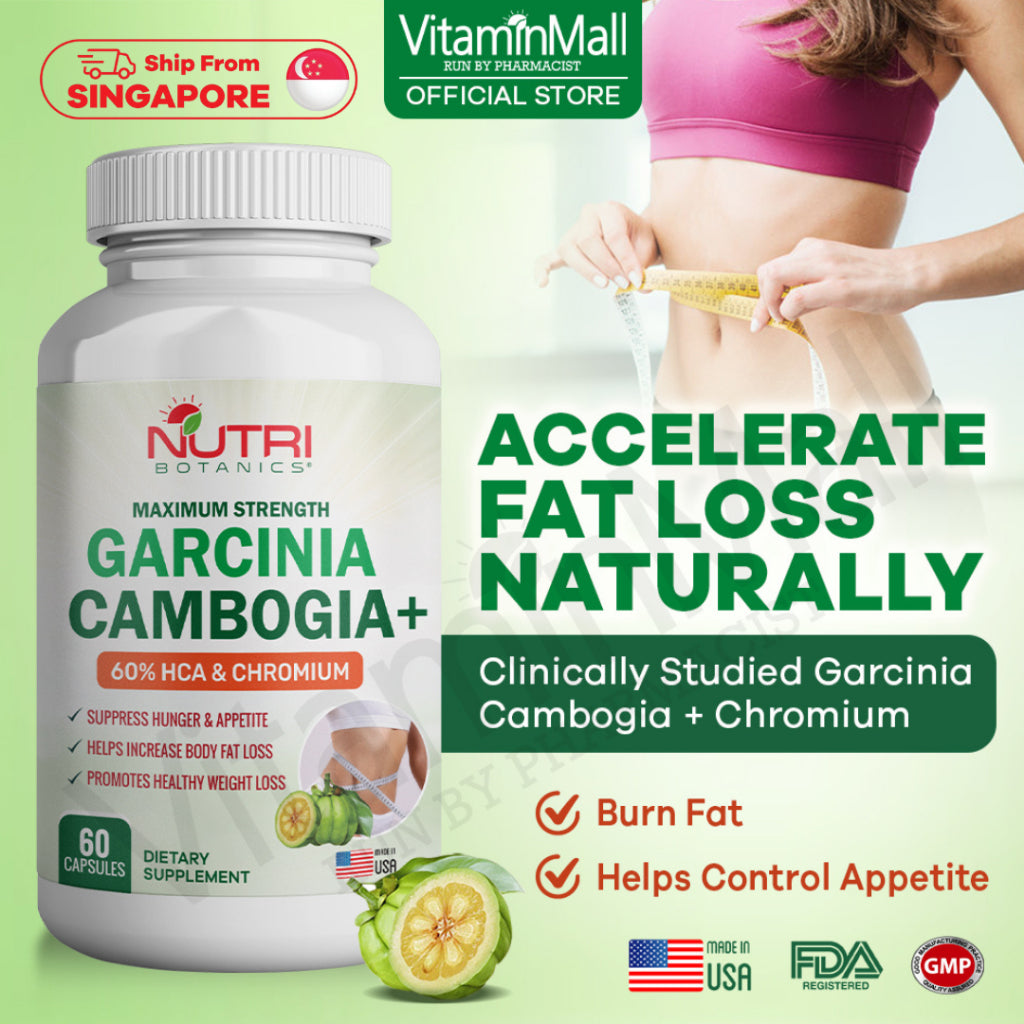 Nutri Botanics Maximum Strength Garcinia Cambogia +  - 60 Capsules