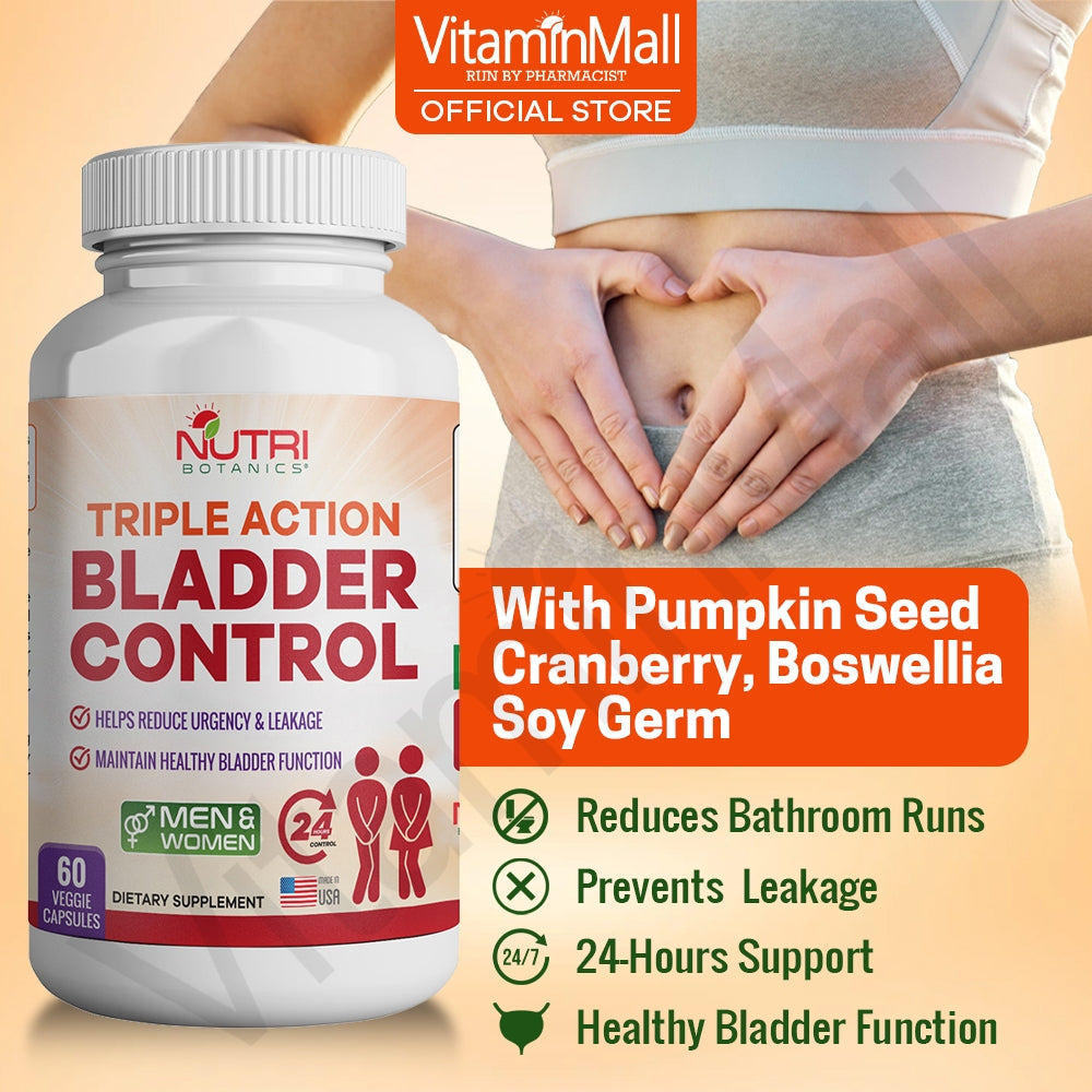 Nutri Botanics Bladder Control – 60 Capsules