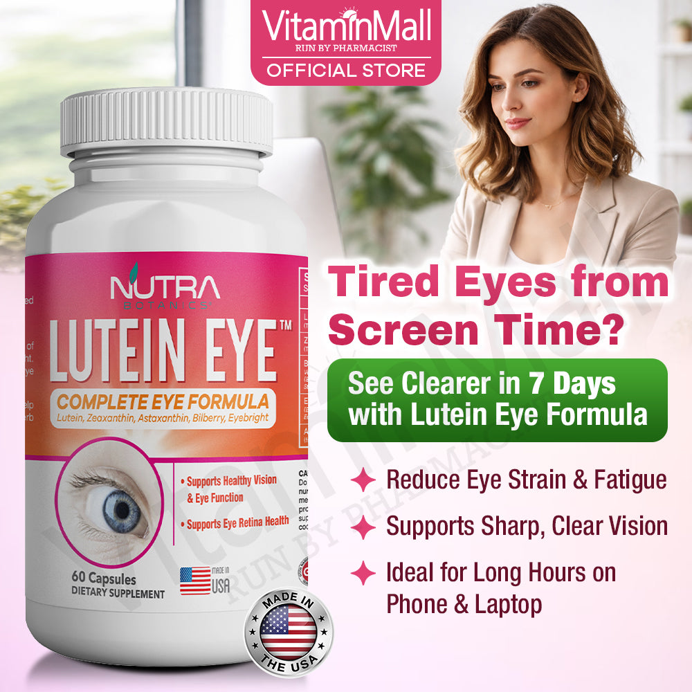 Nutra Botanics Lutein Eye - 60 Capsules