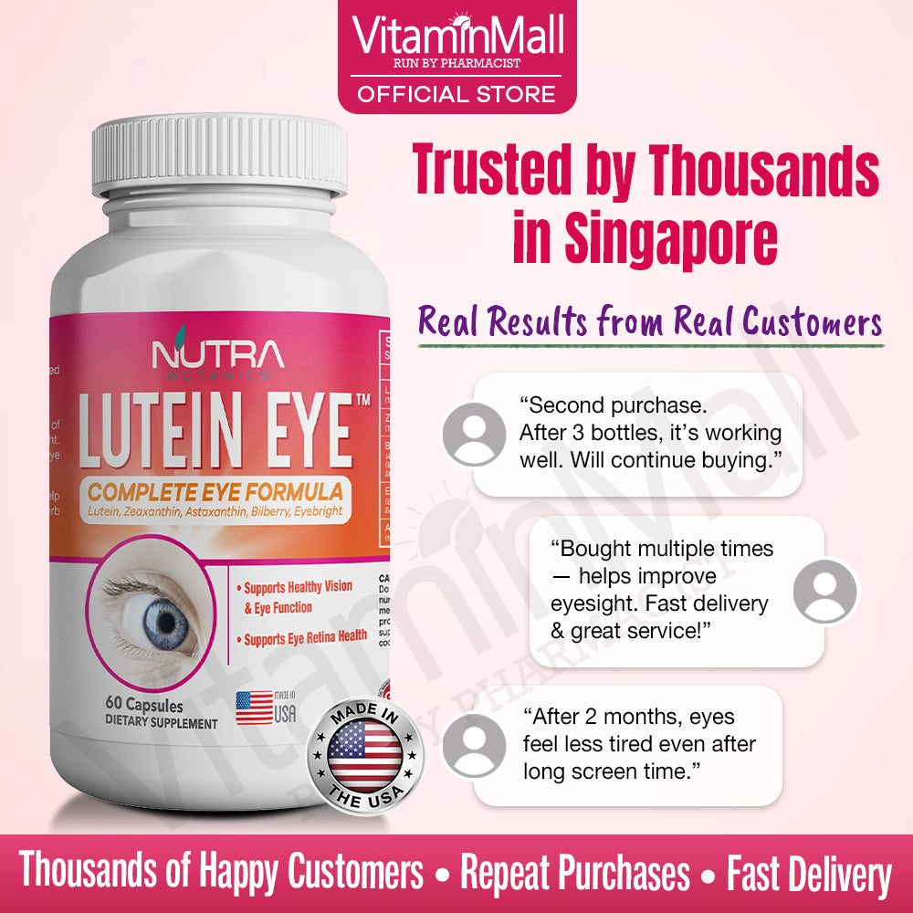 Nutra Botanics Lutein Eye - 60 Capsules