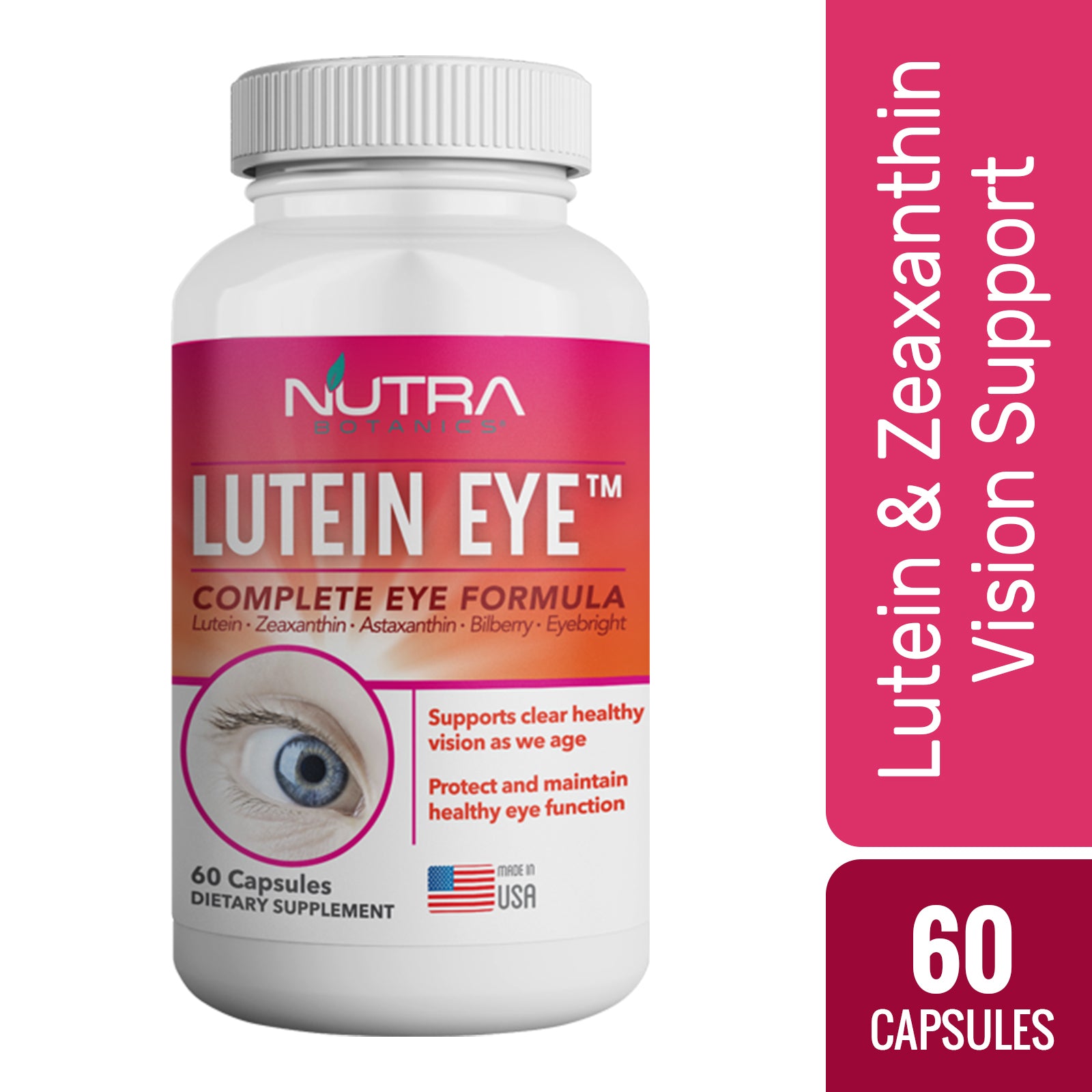 Nutra Botanics Lutein Eye - 60 Capsules