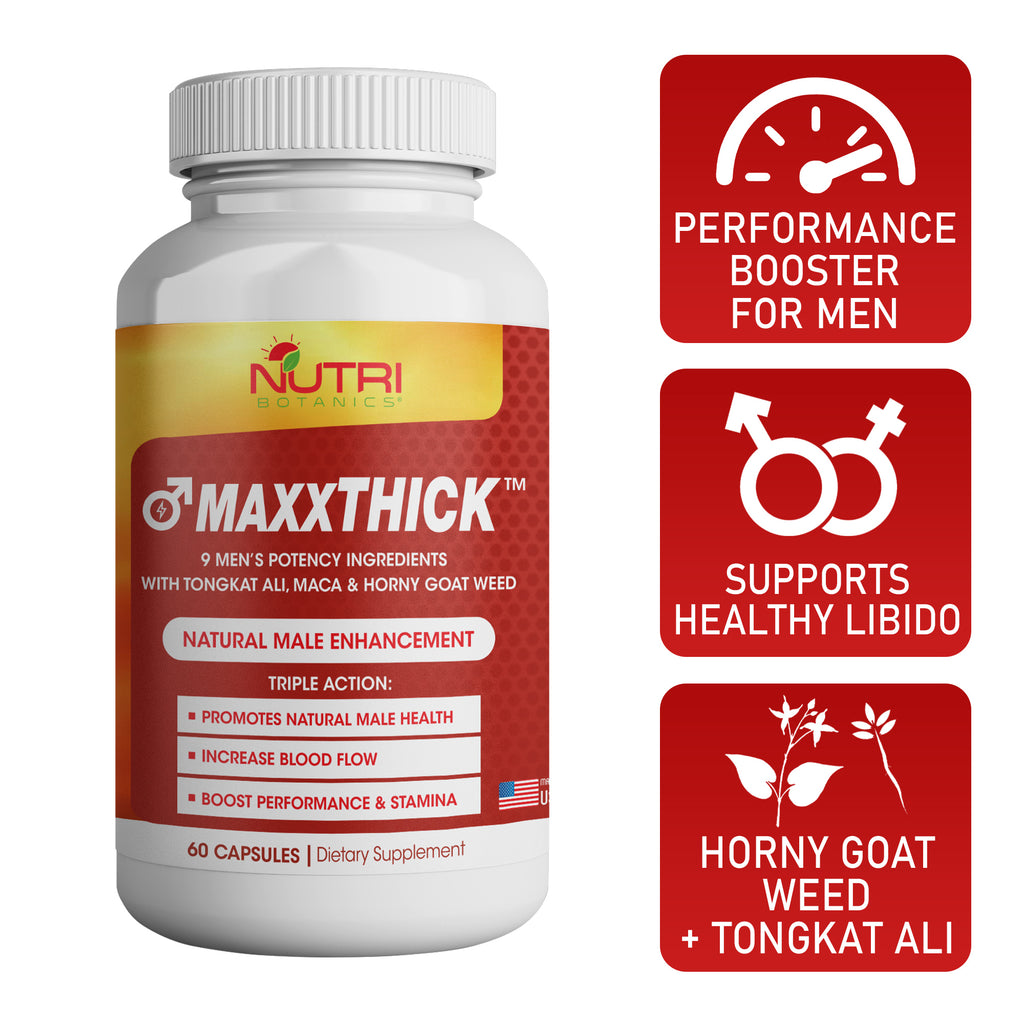 MAXXTHICK Male Enhancement Pill for Men - 60 Capsules