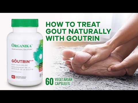 Organika Goutrin Gout Control Supplement – 60 Vegetarian Capsules