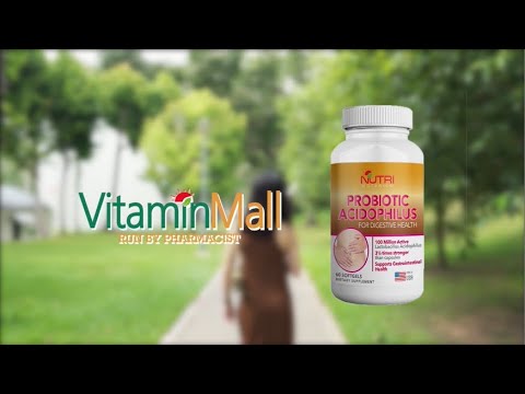Nutri Botanics Probiotics Acidophilus Softgel - 60 Softgels